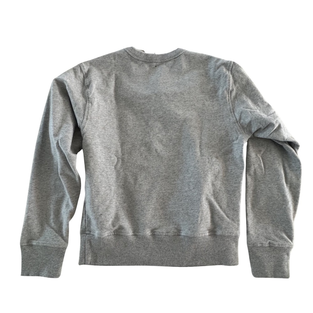 Gettees Gray Lounge Set Sweatshirt Joggers Supima Cotton Made in USA Women S - Picture 7 of 7